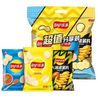 Lay's/乐事薯片超值组合包(原味+红烩味+大波浪鸡翅)70克x10